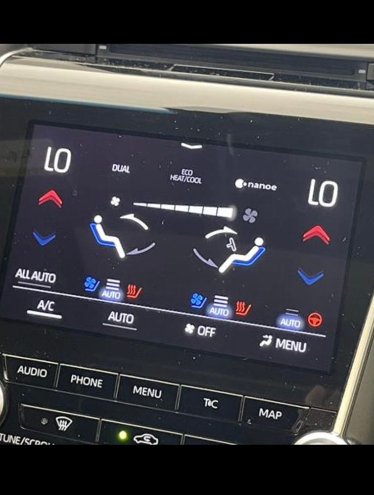 220クラウンの前期RSadvance - この車のエアコン操作の際に - Yahoo