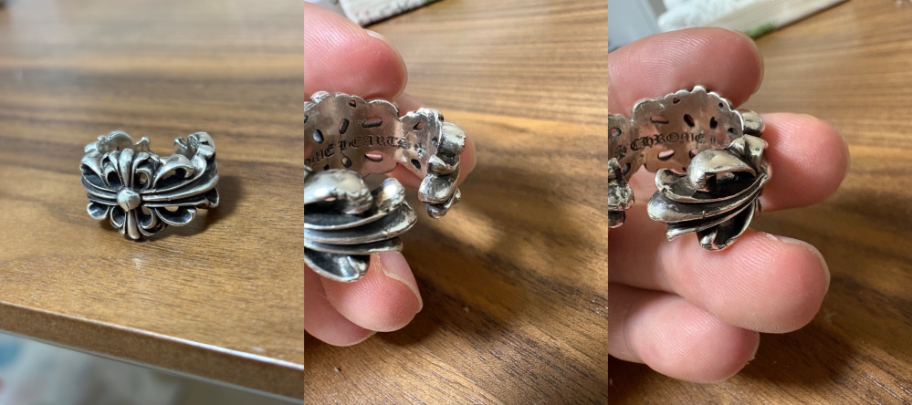 初質問です。 - メルカリで購入したクロムハーツのダブルフロ