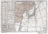 天気図の質問 僕の学校で下のよな天気図用紙に その日の天気など Yahoo 知恵袋