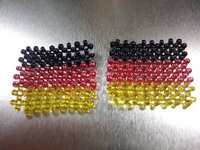 ビーズの作り方について質問です 平面四角編みのものを重ねて二 Yahoo 知恵袋