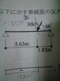 構造力学 反力に関する質問です 以下のゲルバーばりの反力を求めよ Yahoo 知恵袋