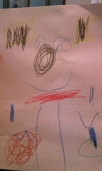 4歳児 どんな絵を描きますか 4歳の幼稚園年中の男の子の母です うちの子は 小 Yahoo 知恵袋