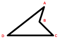 凹四角形の外角の和についての質問です 内角が６０ ４０ ３ Yahoo 知恵袋