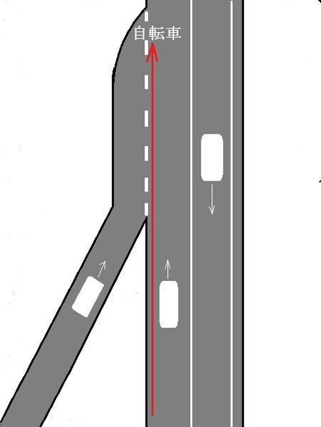 自転車が第一車線のどこを走ってもいいというのは嘘