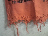 ｔシャツの裾ををこの画像のようにクラッシュ加工でリメイクしたいのですが Yahoo 知恵袋