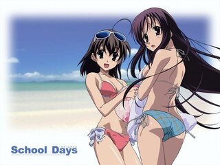 ｓｃｈｏｏｌｄａｙｓ の西園寺世界と桂言葉 恋人にするならどちらを選 Yahoo 知恵袋