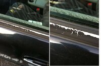 自動車の窓枠部分の塗装が剥げてしまいました 画像の様に車の窓 Yahoo 知恵袋