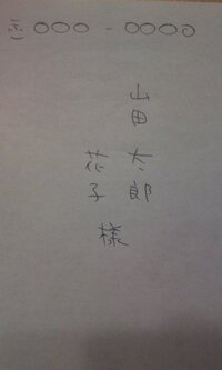 宛名の書き方で 病院の院長先生と奥様宛てに出すのに 連名の場合はどのように書 Yahoo 知恵袋