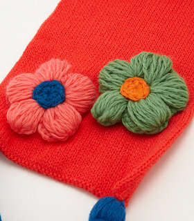 毛糸花のモチーフをつくりたい 画像のようなものをつくりたいです 編み物 Yahoo 知恵袋