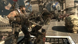 Gearsofwarというゲームに登場する主人公たちは異常なほど筋肉が Yahoo 知恵袋