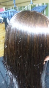 パルティの生キャラメルラテで染めました １週間前に黒染めした Yahoo 知恵袋