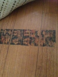 クッションフロアに写真が印刷 されてしまいました 除光液で擦 Yahoo 知恵袋