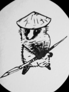 絵の評価下さいタヌキの足軽描きました 盛大に吹きましたwwwww Yahoo 知恵袋
