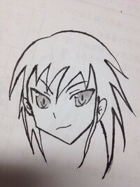 漫画家志望の中学生男子です 初めてペンで書きました Gペンで Yahoo 知恵袋