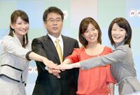 ｎｈｋ ニュースウォッチ９の 井上あさひ アナと 廣瀬智美 Yahoo 知恵袋