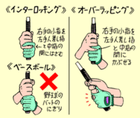 正しいグリップ 右手は添えるだけ って良く聞きますが本当で Yahoo 知恵袋