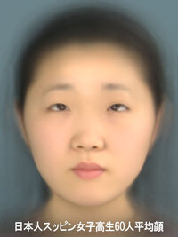 日本人女性の平均的な顔を合成して割り出したものですがどう感じ Yahoo 知恵袋