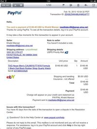 いきなりpaypalからメールがきて すべて英語でよく意味がわ Yahoo 知恵袋