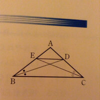 ED//BCならば△ABCが二等辺三角形であることを証明せよ。
お願いします(p>ω<q) 