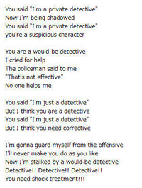 歌詞の和訳をお願いします Motocompoのdetectiv Yahoo 知恵袋