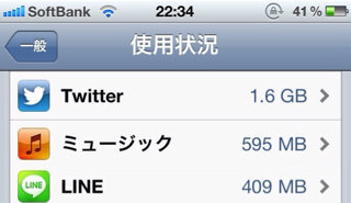 方 減らし line 容量