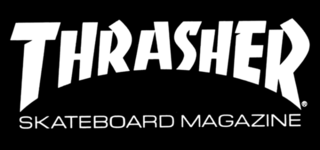 Thrasherスラッシャーのロゴ下のskateboardma Yahoo 知恵袋