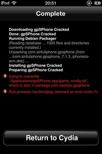 Cydia脱獄アプリのダウンロードの質問です Gpsphoneをダウンロ Yahoo 知恵袋