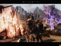 Skyrimでssを撮りたいのですが 画像のように対象をハッキリと 周りをぼ Yahoo 知恵袋