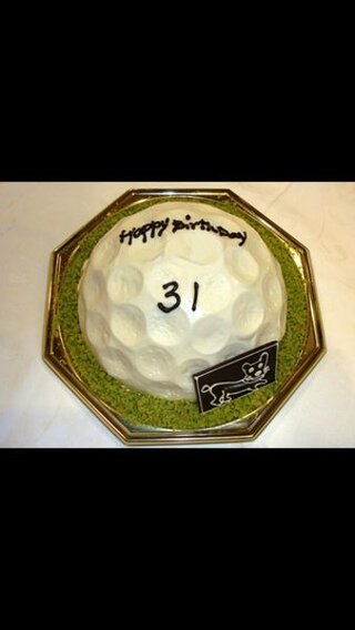 ゴルフ好きな方の誕生日にゴルフボールのケーキを作りたいのですが このゴル Yahoo 知恵袋