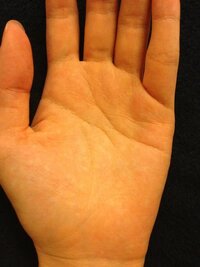 薬指の下に薄めですがv字ようなものがあります これは太陽環なので Yahoo 知恵袋