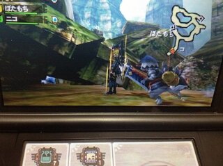 Mh4 ギルクエで マップ外に採掘オブジェを見つけました Yahoo 知恵袋