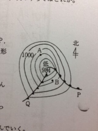 中学理科について質問します 下の図のaの気圧は何hpaか とい Yahoo 知恵袋