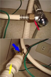 食洗機につながる 給水ホースと排水ホースのはずし方を教えてください 教えて 住まいの先生 Yahoo 不動産