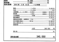 賃貸物件の見積もりです 初めてなので分からないのですが 妥当ですか ホー Yahoo 知恵袋