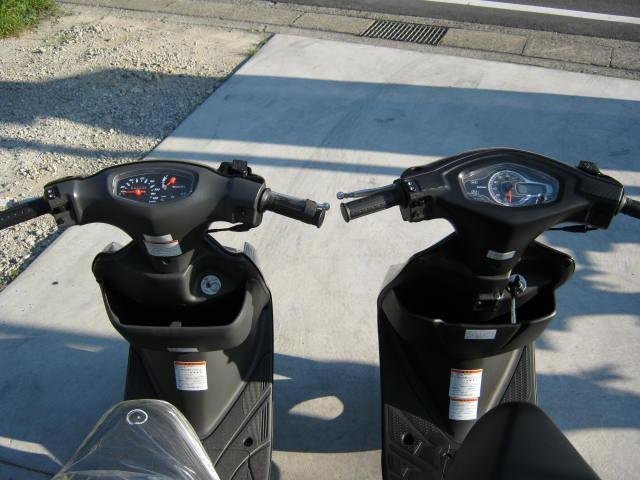 規制前のアドレスV125GとアドレスV125Sの車体の大きさが - Yahoo!知恵袋