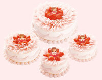 このケーキの上の部分の花びらのデコレーションはどうやって作れば Yahoo 知恵袋