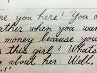 ノートに筆記体を書くとき Bやhなどの上に伸びる文字とf G Yなど下に Yahoo 知恵袋