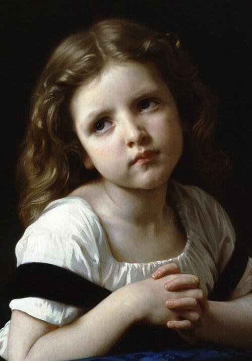 この少女の絵画は、どの時代の誰によって描かれたものでしょうか
