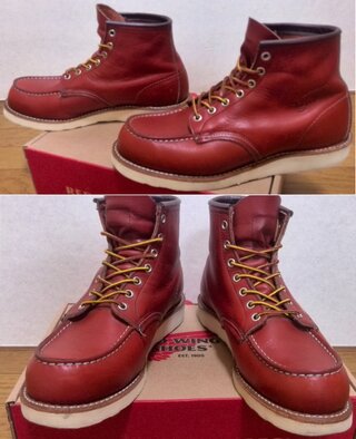 私のレッドウィング75の現状についてご意見下さい 去年新品 Yahoo 知恵袋