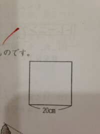 6年生の算数を教えてください 図はある正方形の土地の縮図で 10mを4c Yahoo 知恵袋