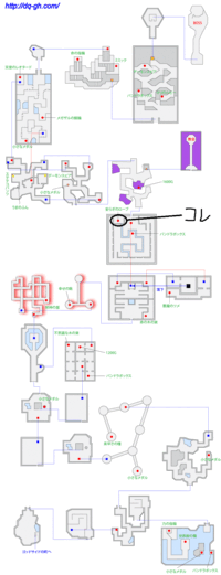 Ps版のドラクエ4の6章のゴットサイドの謎ダンジョンのマップ教 Yahoo 知恵袋