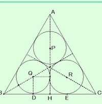 1辺が1の正三角形に内接する3つの等円の半径を求めてください 添付図 Yahoo 知恵袋