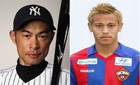 本田圭佑とイチローどちらがカリスマ性ありますか 日本が世界に誇るアスリ Yahoo 知恵袋