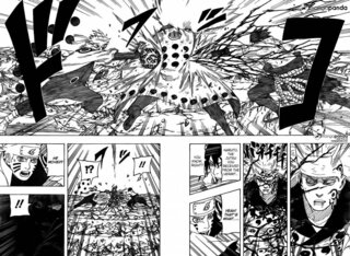 Narutoネタバレ注意 685話のnarutoではサスケの輪 Yahoo 知恵袋