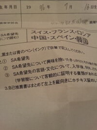 大学入試の推薦書の書き方下の画像であっていますか 生年月日はこ Yahoo 知恵袋