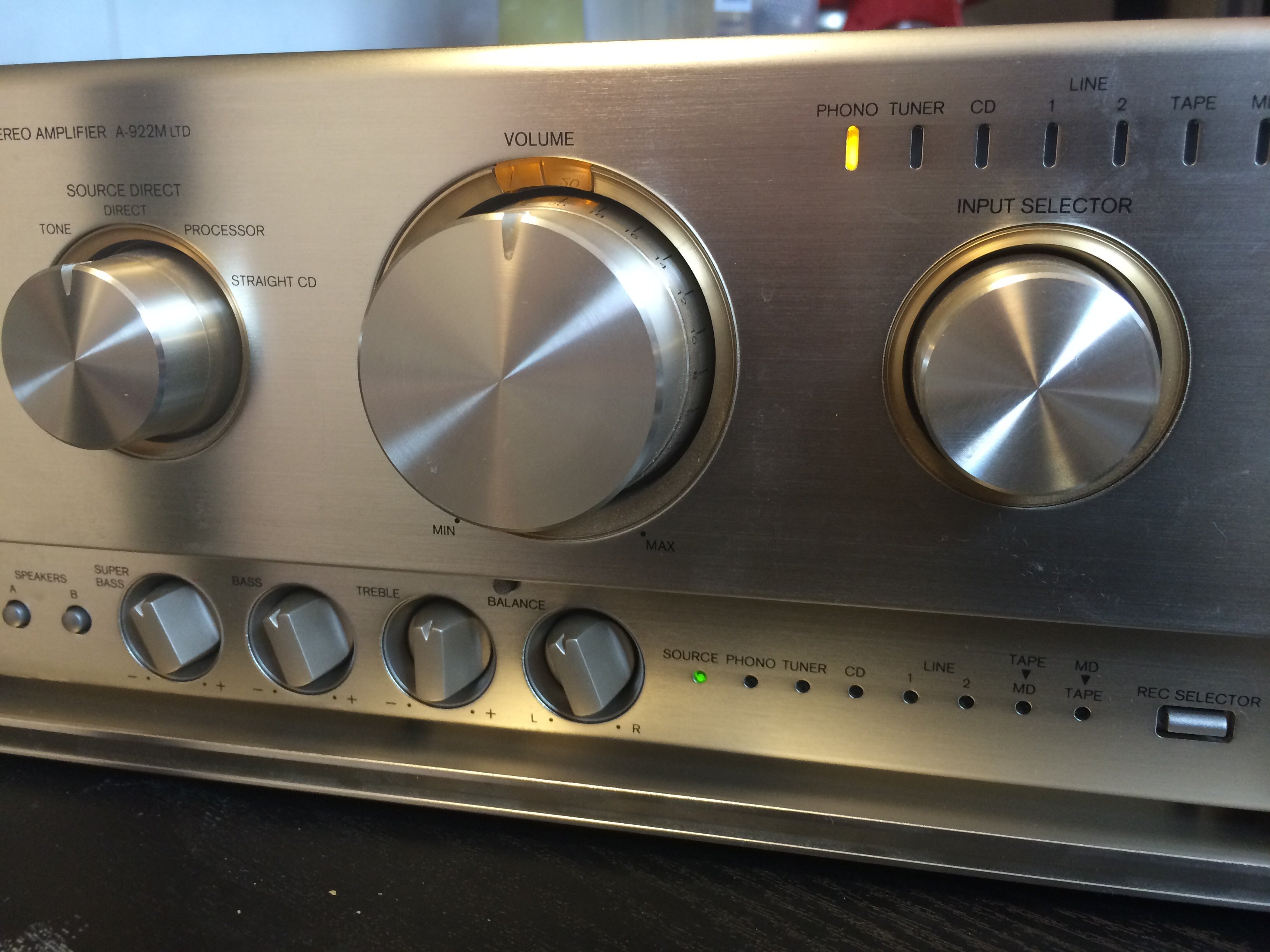 アンプについて。ONKYOA-922MLTDステレオアンプをテ - Yahoo!知恵袋