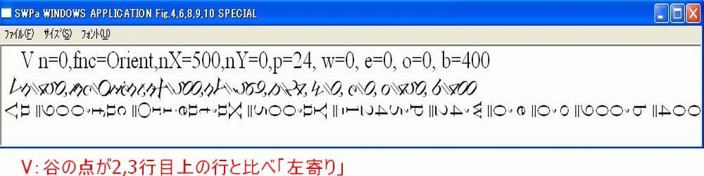 VC++6.0（MFC）での
●nOrientation(文字単位の傾斜)について回転軸はどこか？ について

EXCELにて擬似操作でのサンプル画像を作ってみた
ので評価をいただきたい 

今回はEXCELでセル書式ー配置タブから、
"V"を0°,-45°,-90°と回転させてみました。（右回り）

上段3列(A1,B1,C1)は、方向を変えてない(変...