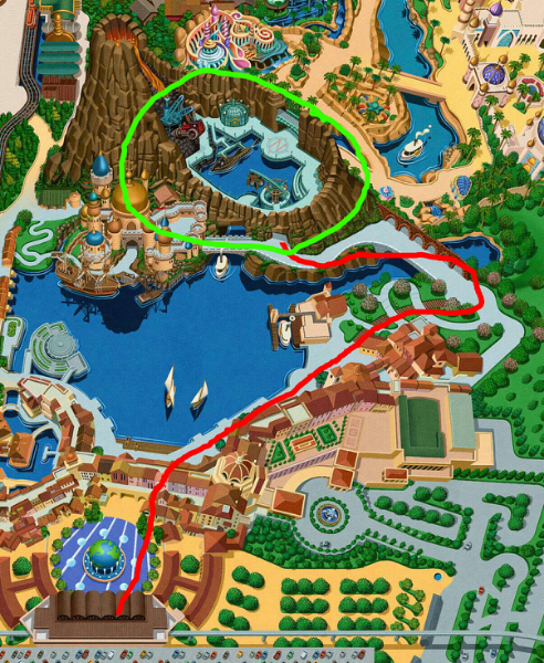 ミステリアスアイランドについて - 今度ディズニーシーに行く時のため