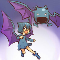 ポケモンのゴルバット擬人化の絵について 左と右だとどっちが翼の Yahoo 知恵袋