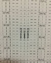 画像の浮き目 浮き目 裏目 はどう編めば良いのですか ｖが下に少 Yahoo 知恵袋